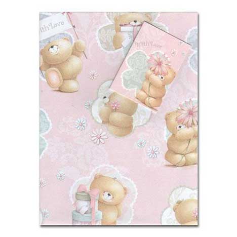 Floral Forever Friends Gift Wrap and Tags